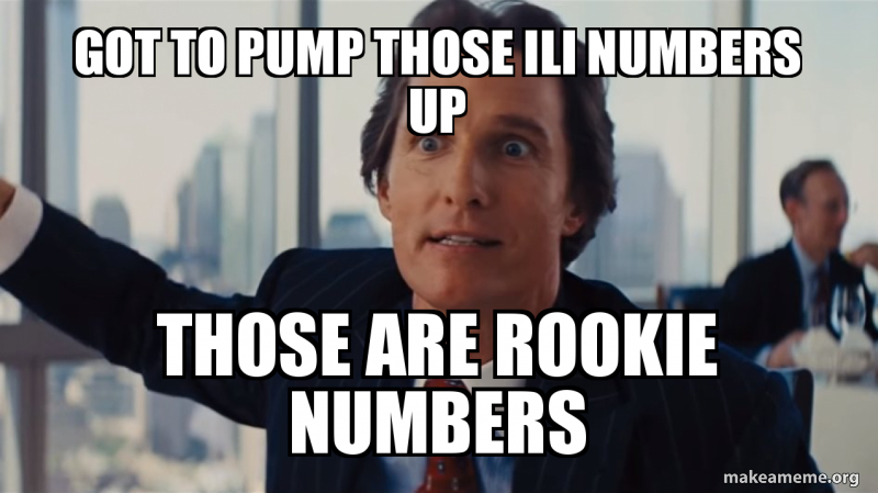 Those Are Rookie Numbers Love Meme