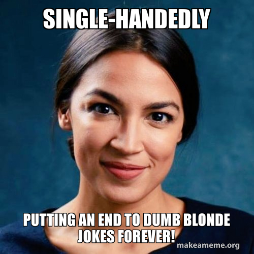 Dumb Blonde Jokes Meme