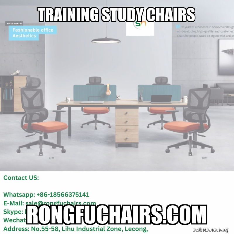 Training Study Chairs Make a Meme