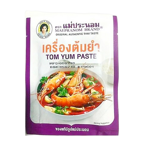 Makroclick Maepranom Tom Yum Paste 50g*4