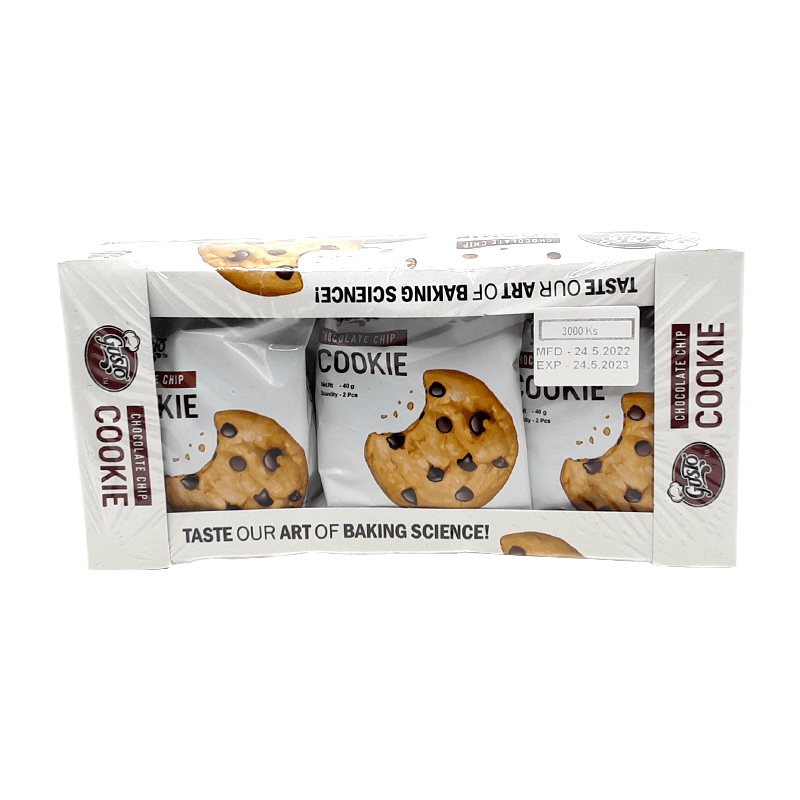 Makroclick GUSTO Choco Chip Cookies 40G x 6Pcs