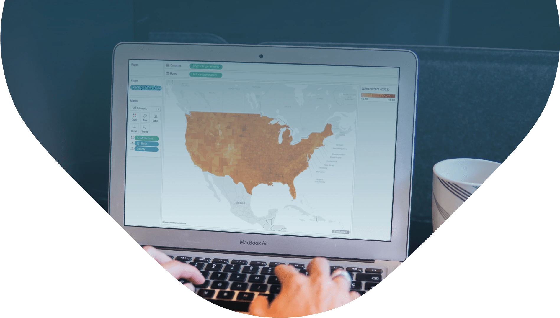 Tableau: Offline maps for business intelligence | MapTiler