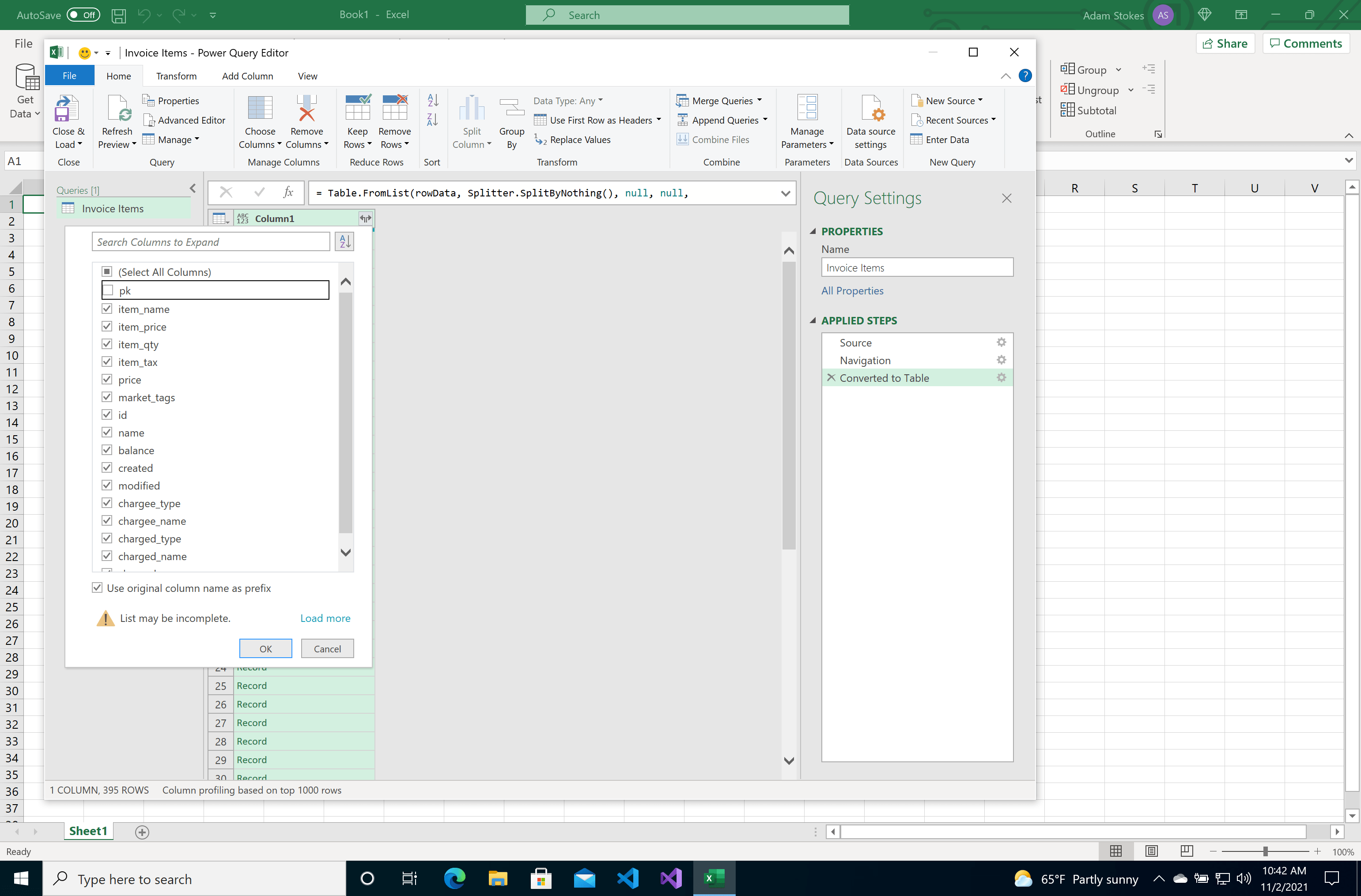 Integrate Reports with Microsoft Excel Marketspread