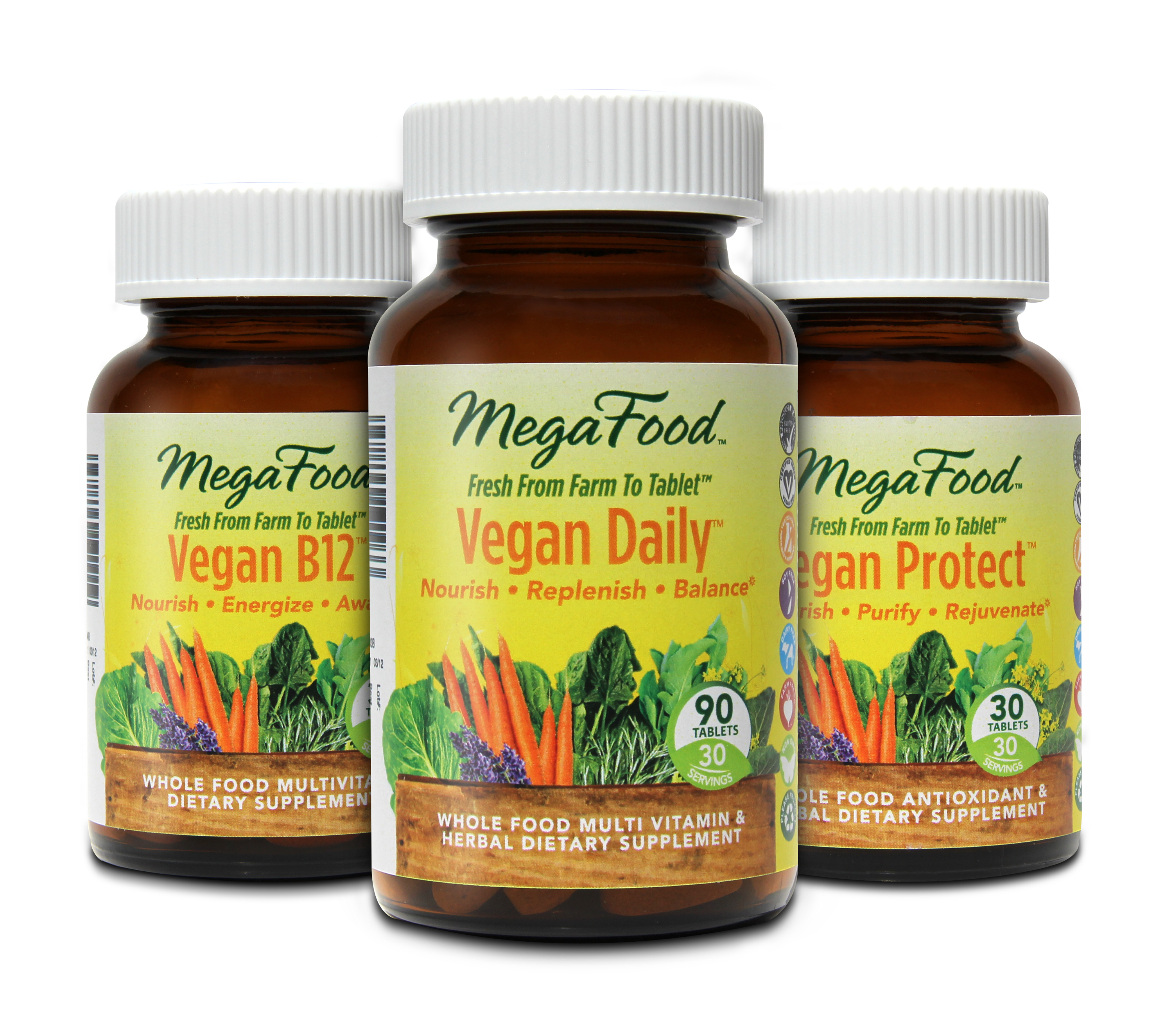 MegaFood Launches Certified Vegan Collection of Whole Food Supplements
