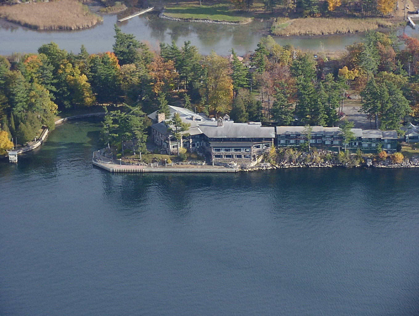 Historic, Waterfront Pine Tree Point Resort in Alexandria Bay Village