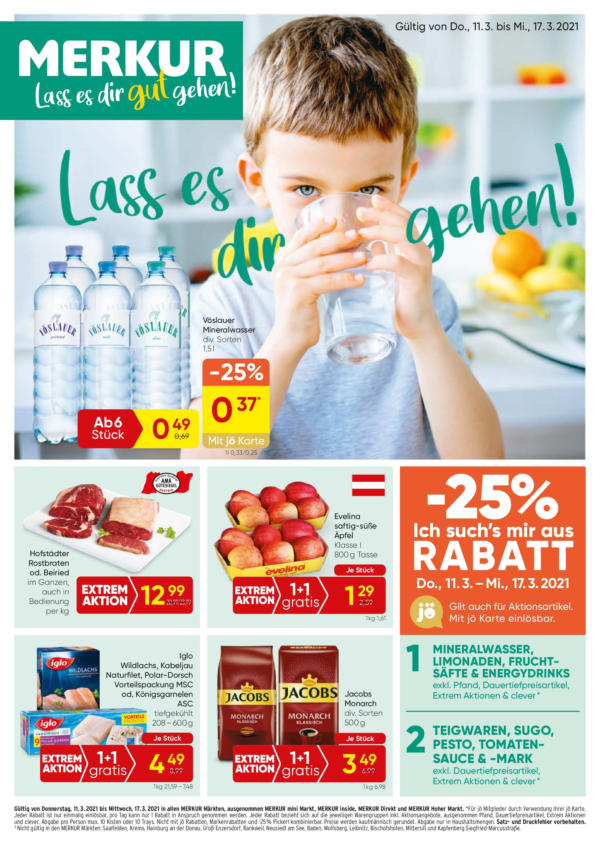 wogibtswas.at Tchibo Feine Milde € 3,99 statt € 5,99 bei MERKUR