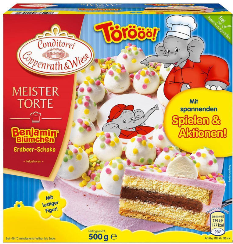 Coppenrath & Wiese Benjamin Blümchen Torte nur € 9,99 BILLA Angebot