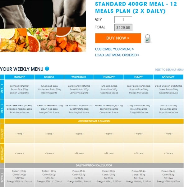 Muscle Meals Direct meal plans and food review MealPrep