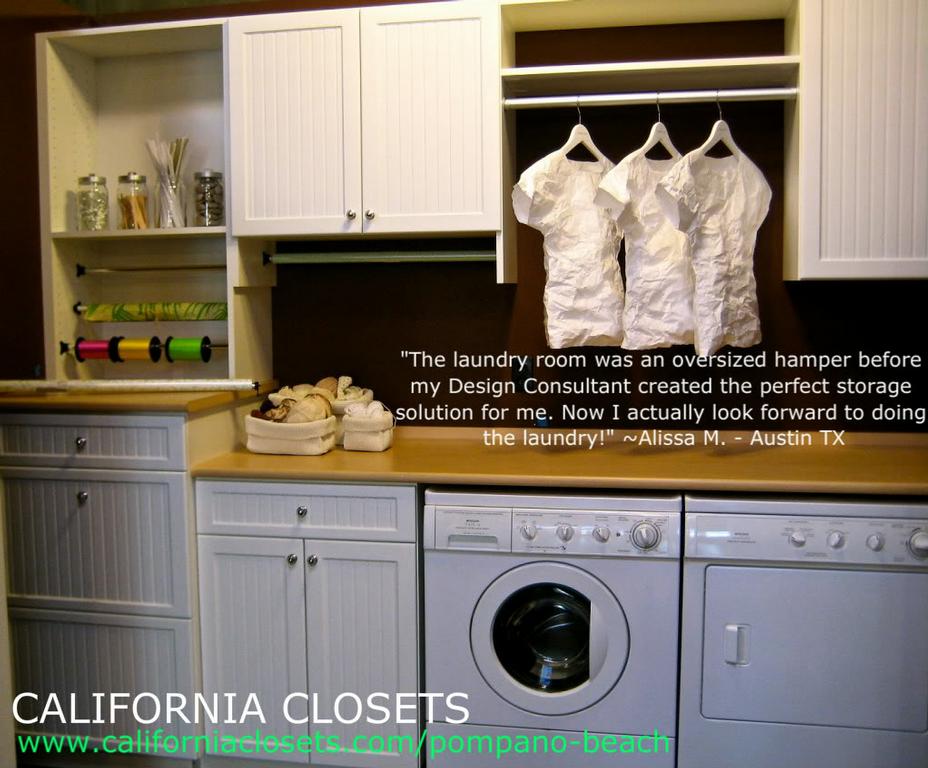 Laundry Room from California Closets in Pompano Beach, FL 33069