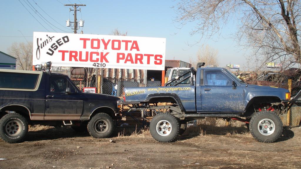 Jim's Used Toyota Truck Parts Denver CO 80229 3035065119