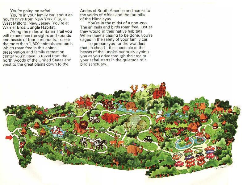 Jungle Habitat Trail Map Jungle Habitat NJ trail (lost in time)