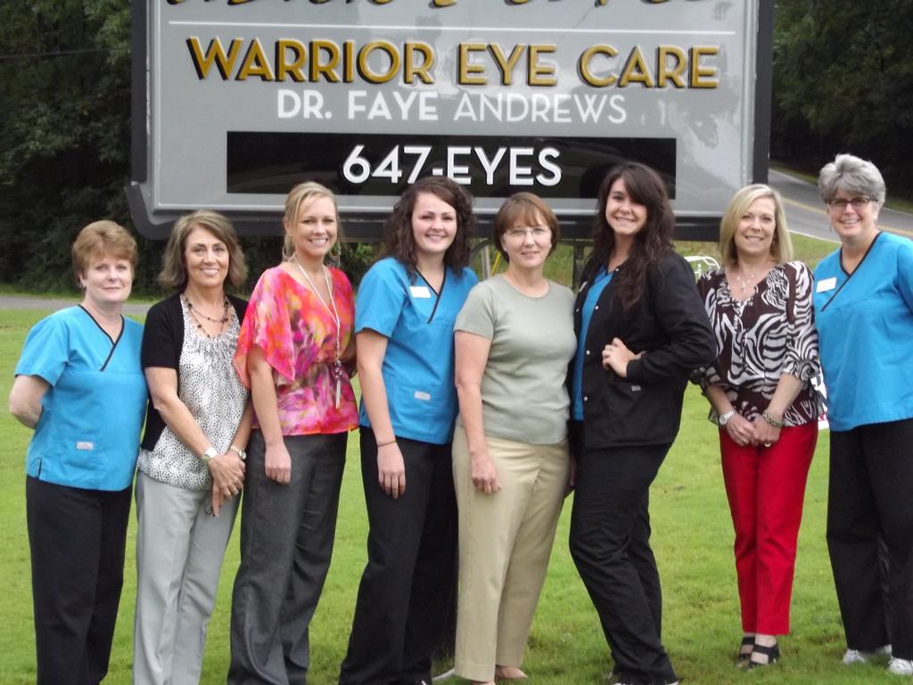 Warrior Eye Care Vision Source Dr. Faye Andrews OD Warrior AL 35180