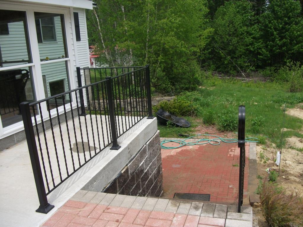 Wrought Iron Railings from Mainely Handrails in Waterville, ME 04901
