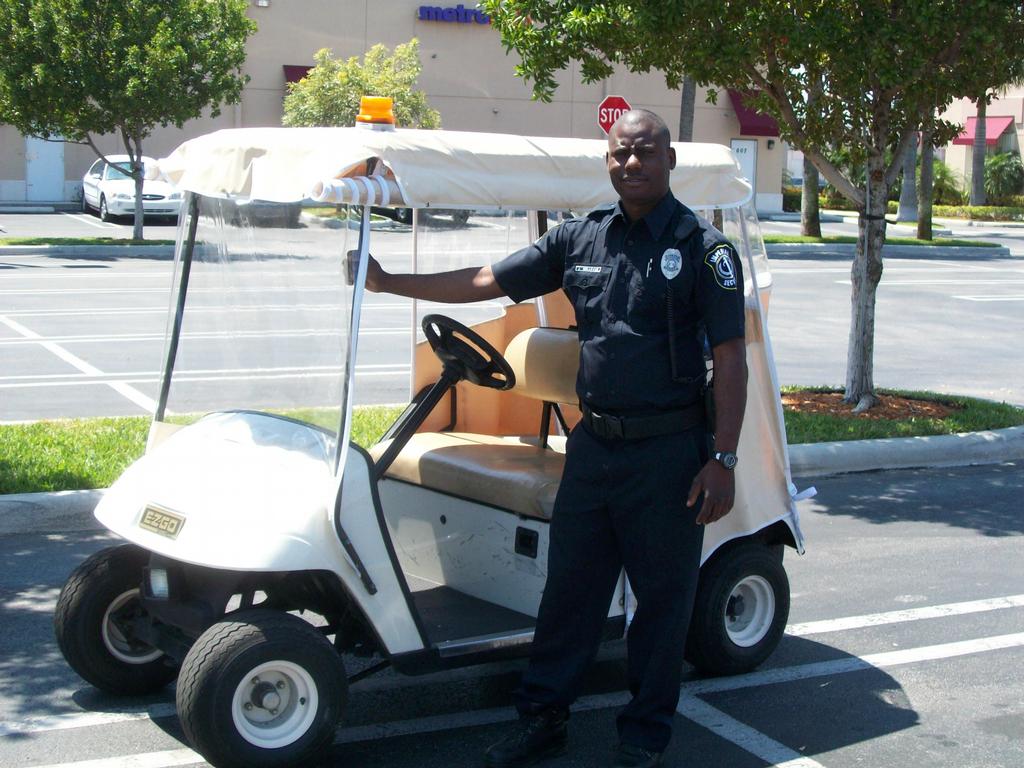 Golf Cart Patrol from Imperial Security in Miami, FL 33179