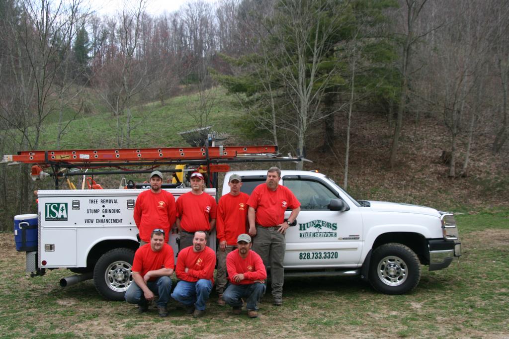 Hunter's Tree Service Banner Elk NC 28604 8287333320
