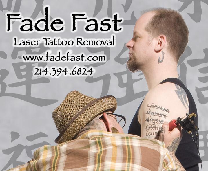 Fade Fast Laser Tattoo Removal Dallas TX 75226 2143946824
