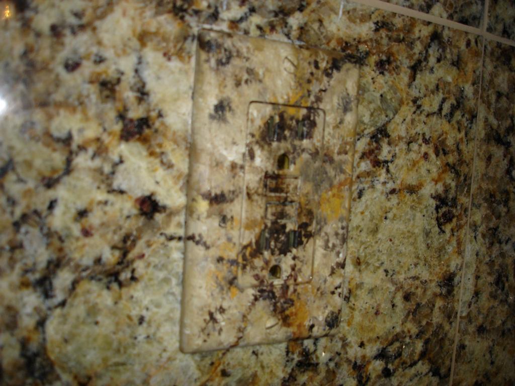 Faux Granite Outlet from Skywoods Decorative Painting and Murals in