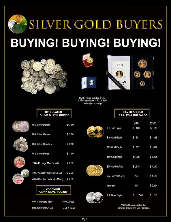 Silver Gold Buyers Lakewood OH 44107 4405446536