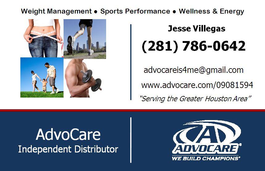 Pictures for Advocare Distributor Jesse 09081594 in Houston, TX 77094