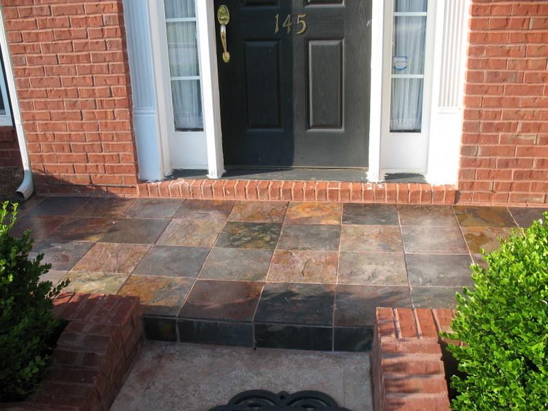 Slate Porch from jackpot construction in Covington, GA 30014