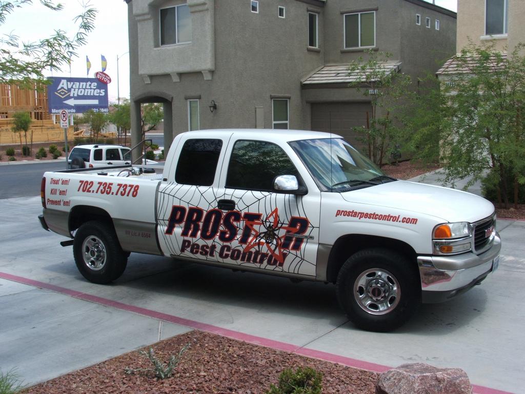 "Killer" Truck from Prostar Pest Control in North Las