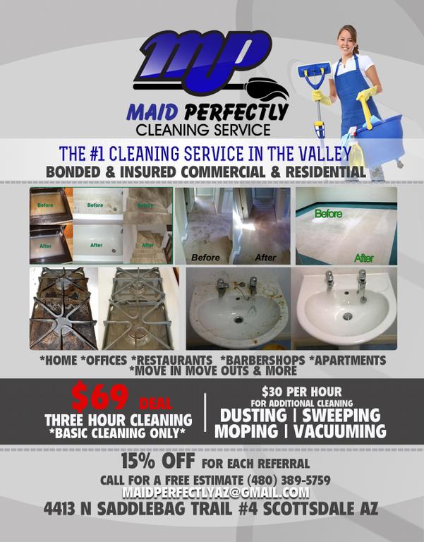 Maid Perfectly Cleaning Service Scottsdale AZ 85251 4803895759