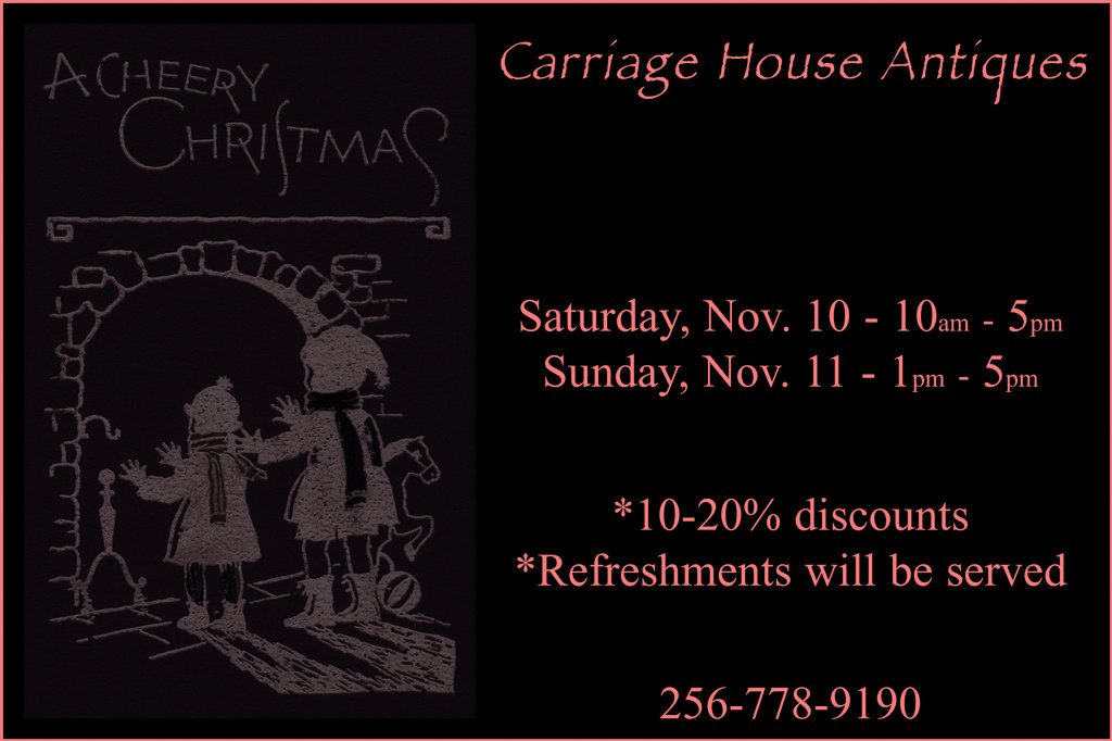 Carriage House Antiques Somerville AL 35670 2567789190