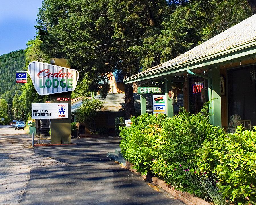 Cedar Lodge Motel Dunsmuir CA 96025 5302354331 Hotels & Motels