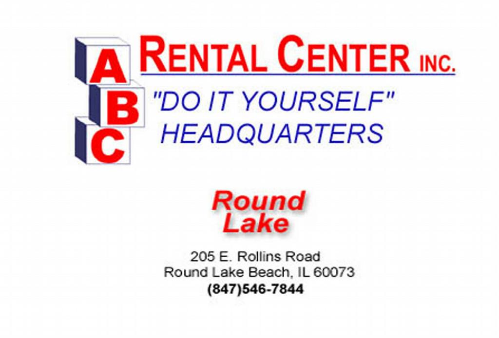 ABC Rental Center Inc Round Lake IL 60073 8475467844