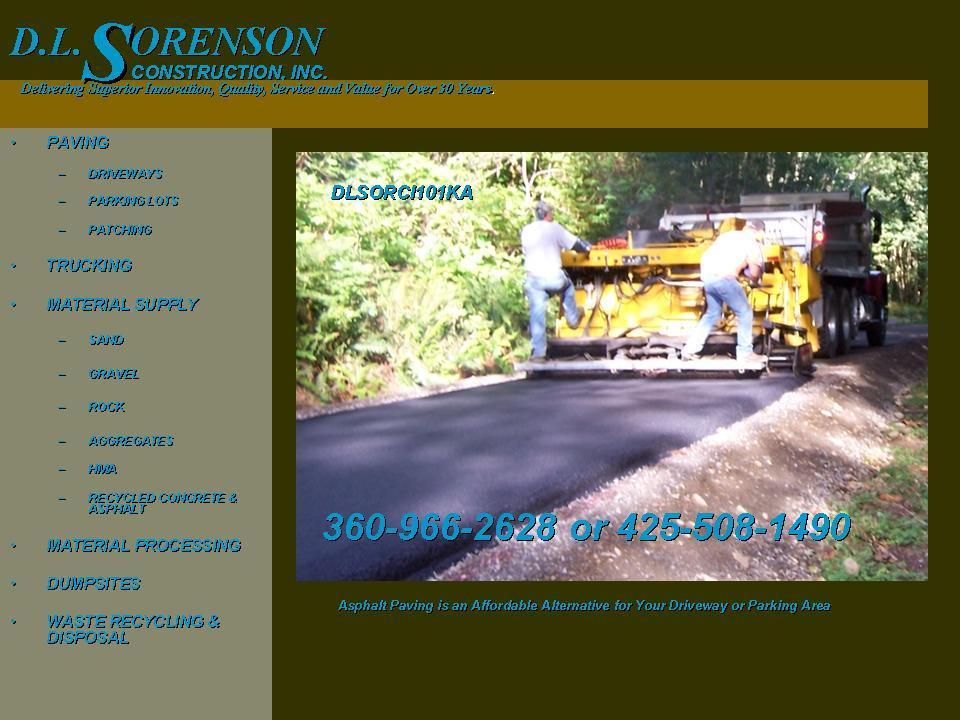 D.L. Sorenson Construction Inc. Everson WA 98247 3609662628