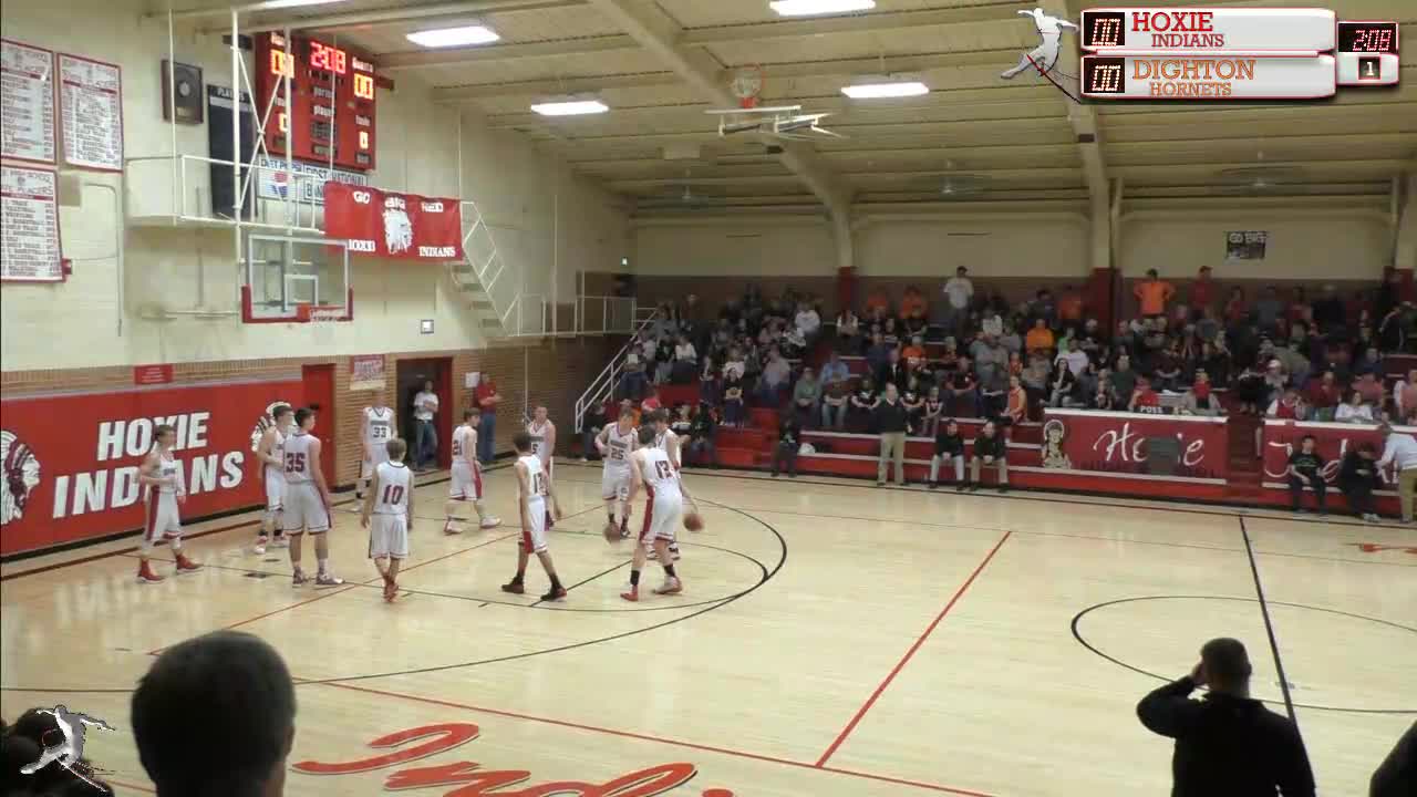 Hoxie vs Dighton (B) Basketball OpenSpacesSports2