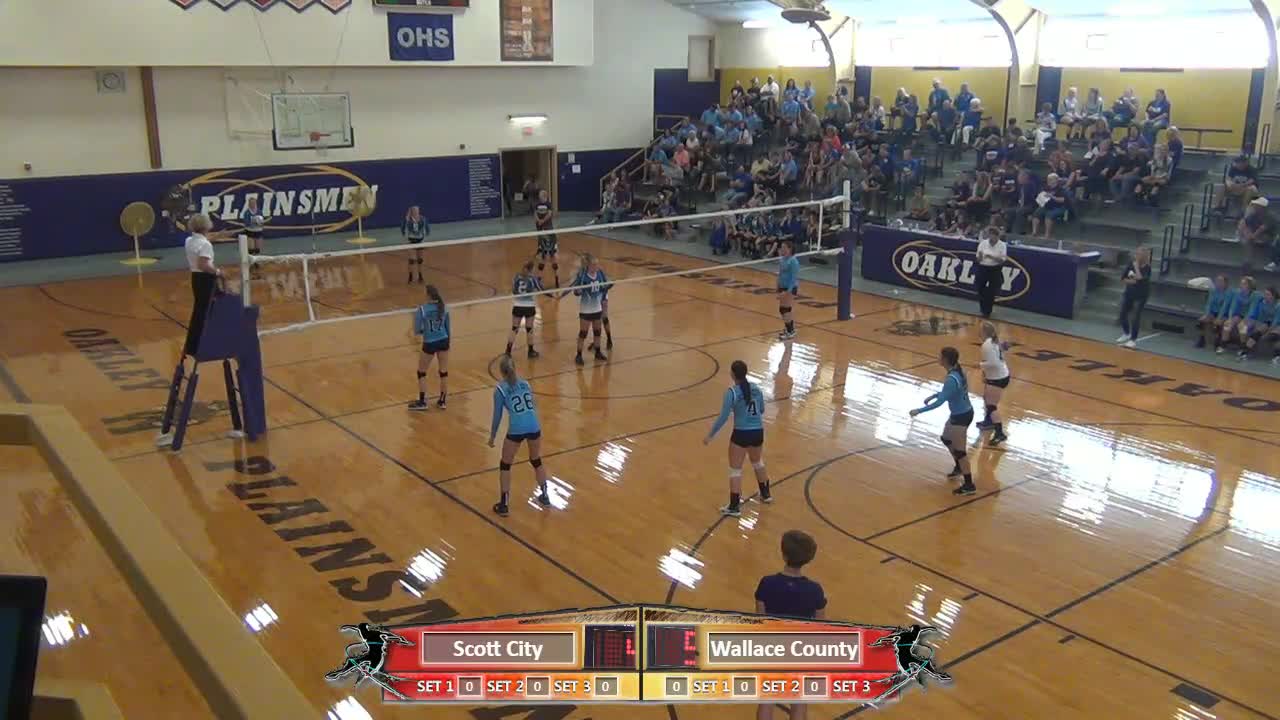 Wallace County vs Scott City (Wallace Broadcast) Volleyball