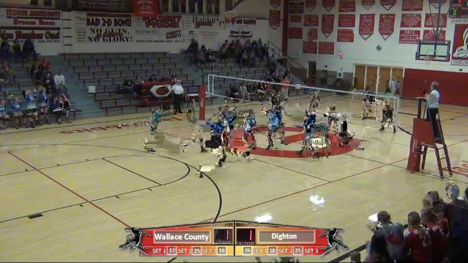 Wallace County vs Dighton Volleyball OpenSpacesSports4