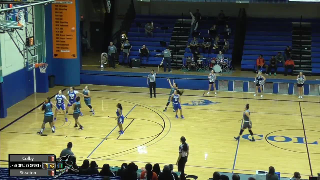 Colby College vs Sisseton Wahpeton (W) Basketball OpenSpacesSports6