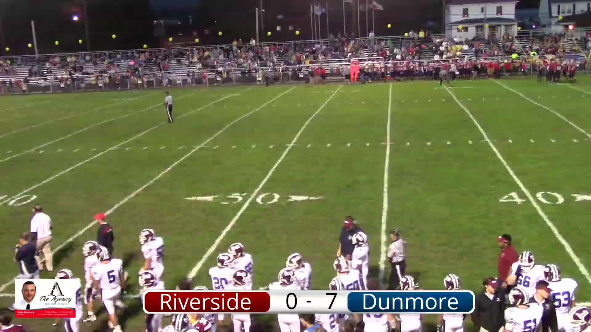 Dunmore at Riverside Football