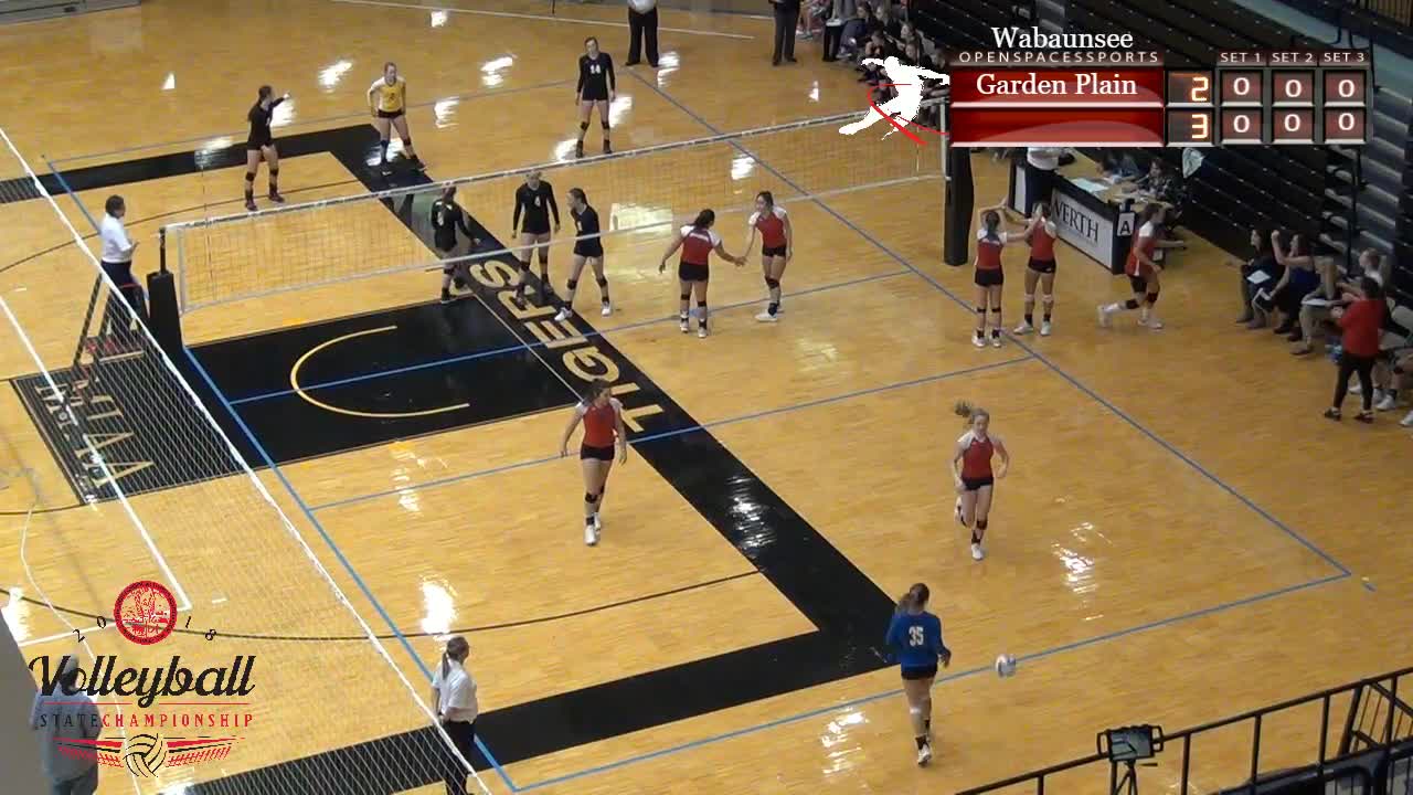 GARDEN PLAIN VS WABAUNSEE 2A STATE VOLLEYBALL CHAMPIONSHIP MATCH