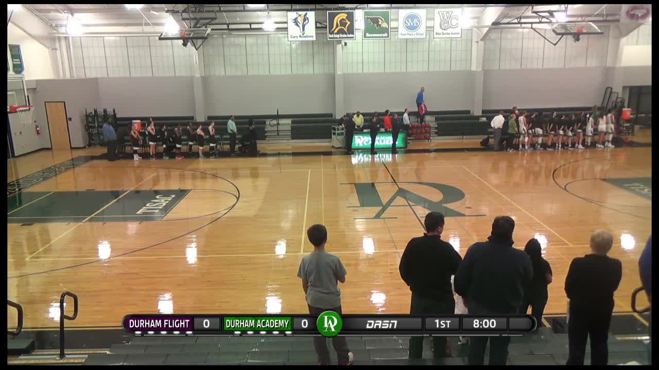 DA Basketball vs. Durham Flight Basketball DAAthletics