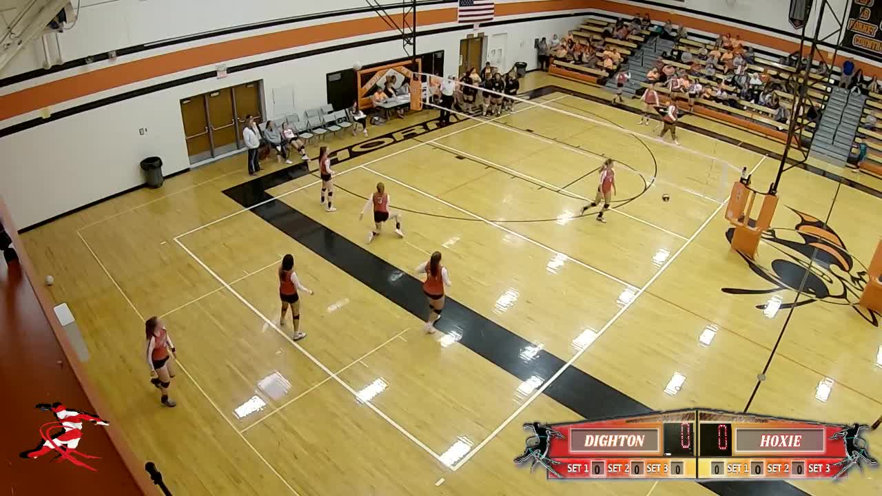 Hoxie vs Dighton (3rd Place Match Dighton Inv.) Volleyball