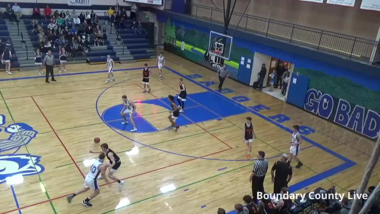 BFHS Boys' Varsity Basketball Badgers vs Post Falls JV, 15 February