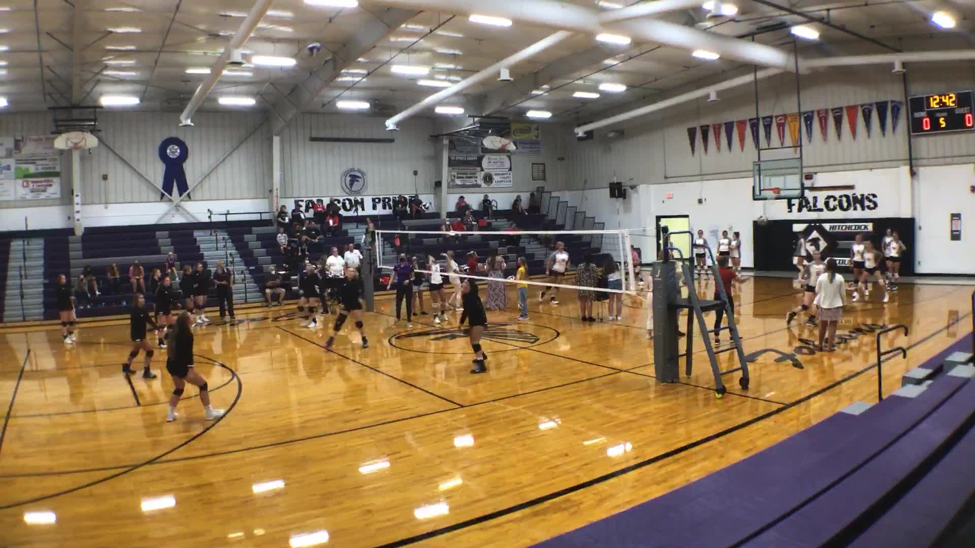Hitchcock County vs Sutherland VB Jamboree Volleyball hitchcocklive