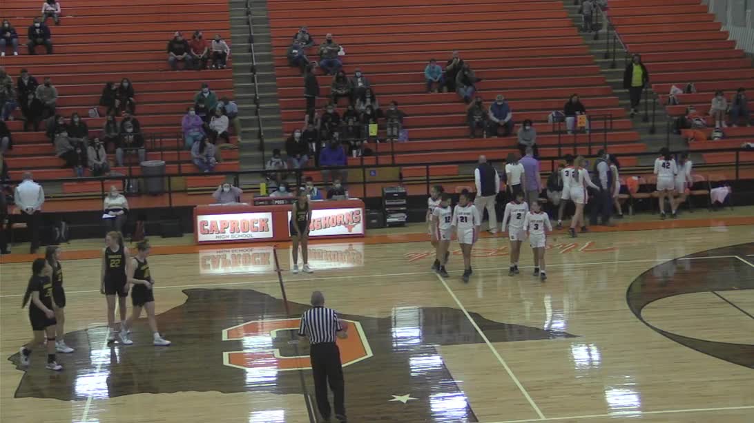 Amarillo High vs Caprock (girls) Basketball tpsnsports2