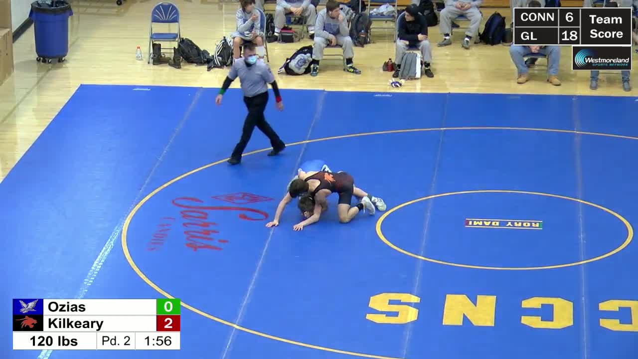 Latrobe vs. Connellsville Wrestling WestmorelandSports1