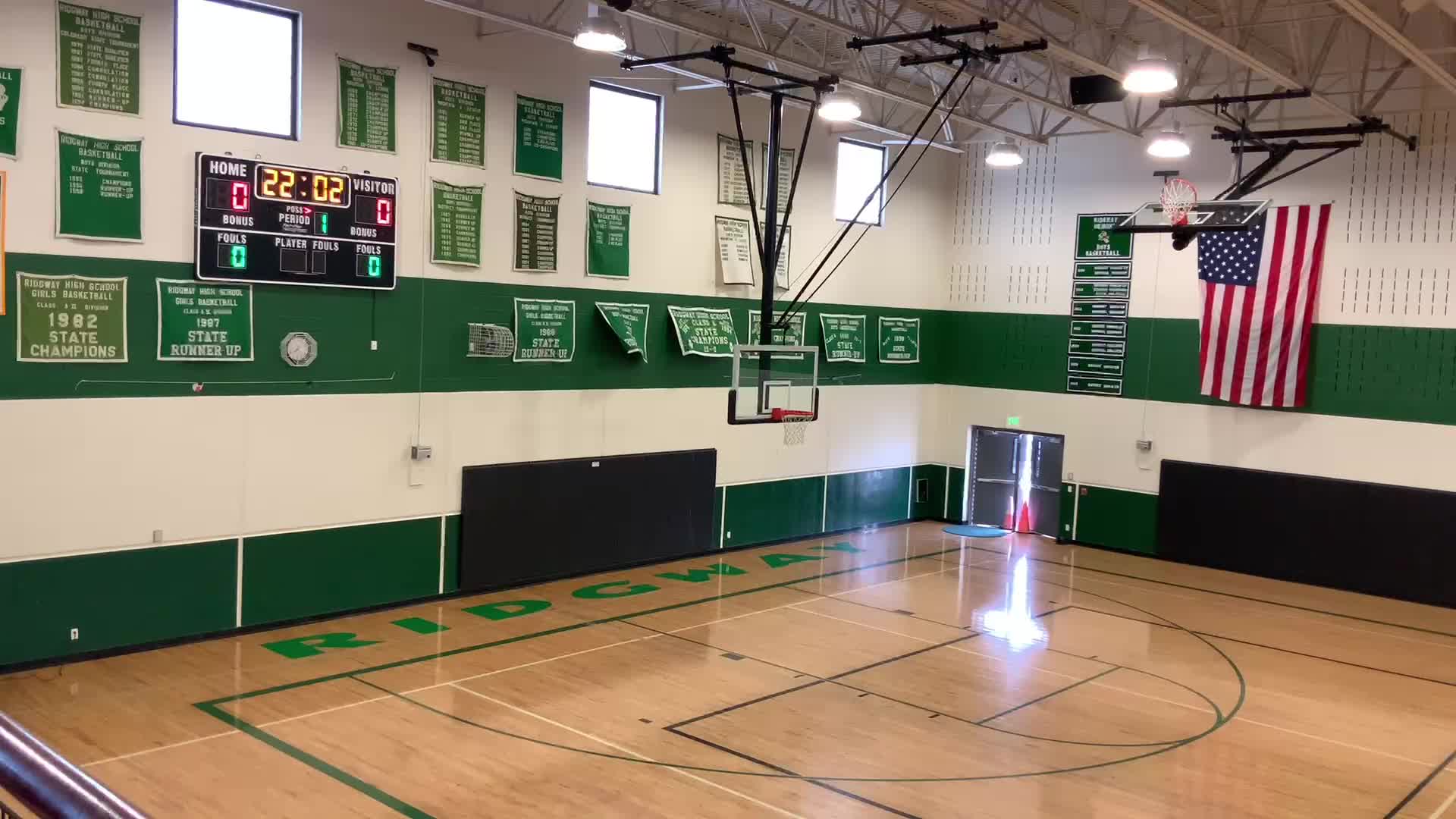 Ridgway vs. Ignacio HS Basketball RidgwayDemons