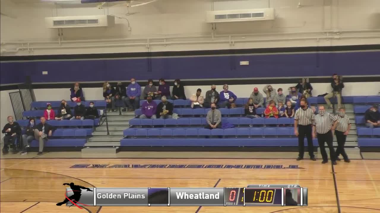Golden Plains vs. Wheatland/Grinnell "B" WKLL Basketball Basketball