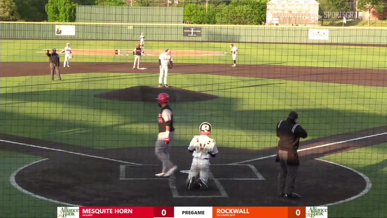 WATCH Rockwall vs Mesquite Horn Baseball Sportsgram10