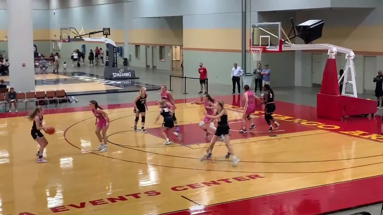 Wolverinas vs All Iowa Attack Red Basketball WolverinasBB