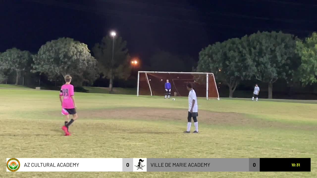 Ville de Marie vs. AZ Cultural Academy Soccer CrusaderTV