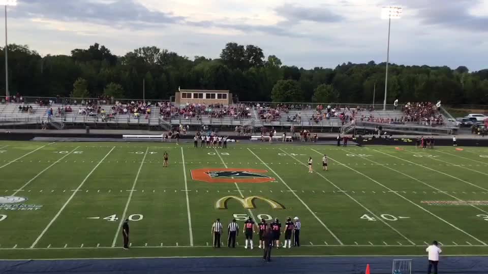 Woodruff at Chapman Football UpstatePrepcastChapman