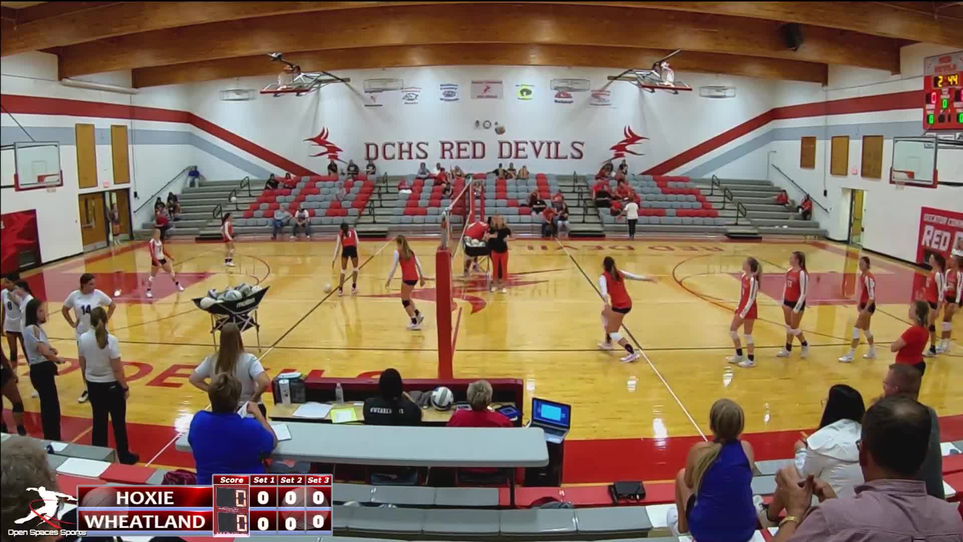Hoxie vs Wheatland Grinnell Volleyball OpenSpacesSports2