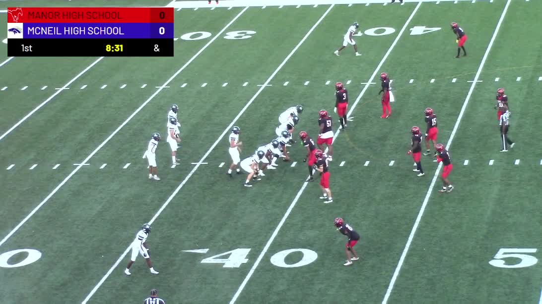 Manor Mustangs vs McNeil Mavericks Football IHSFAN8